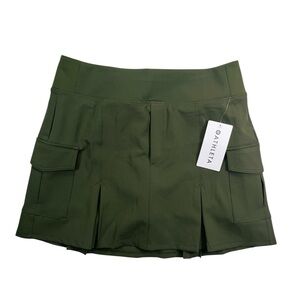 Athleta Endless High Rise Cargo Skort Olive Green Activewear Skirt Plus Size 14